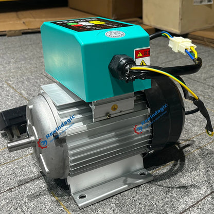 Premium Material 5KW 10KW 20KW 220V Single Phase Alternator High RPM Permanent Magnet Generator With VFD Motor Household Load