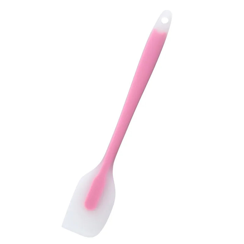 7Pc Silicone Spatula Cream Butter Cooking Baking Spatula Heat-resistant Silicone Spatula Transparent Kitchen Baking Tools