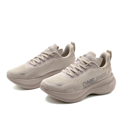 ONEMIX Bumper Max Jogging Running Shoes Unisex Lightweight Sneakers Road Wear-Resistant Fashion Sports Fitness Shoes