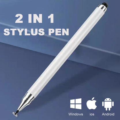 Tablet Pen Drawing Screen Touch Pen 2 in 1 Stylus Pen for IPhone IPad Tablet Capacitive Touch Pencil for Samsung Android Phone
