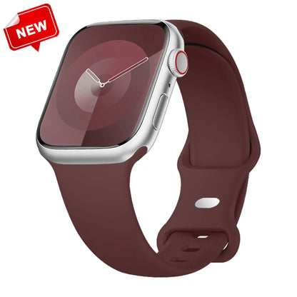 Silicone Watch Strap for Apple Watch, Replacement Bracelet Correa, 40/41/42/44/45/46/49mm, Compatible iWatch Series SE 7 8 9 10 11 Ultra 2 Ultra 3