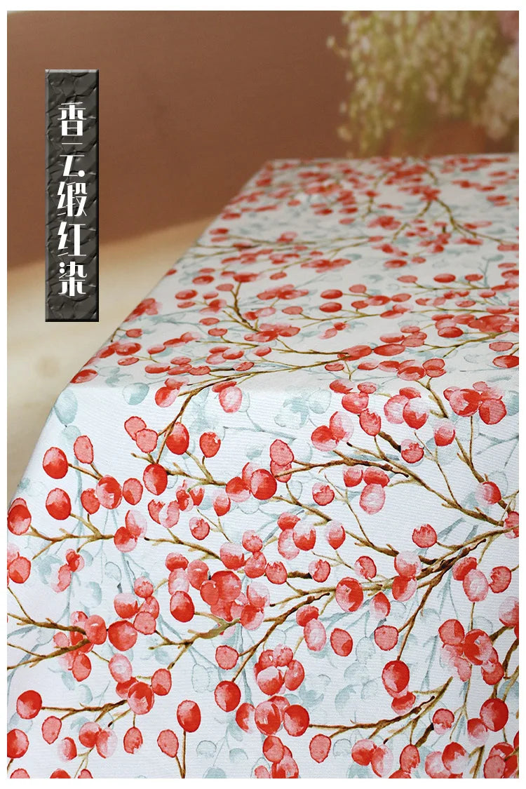 Digital Printed Rayon Fabric Summer By Meters for Women Dress Pajamas Cool Blankets Diy Sewing Soft Smooth Floral Textile Cloth