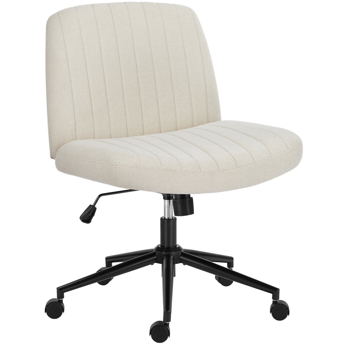 MCQ Armless With Wheel Ergonomic Gaming Office Chair with Adjustable Height 360° Swivel Gaming Racing Chair For Home Office