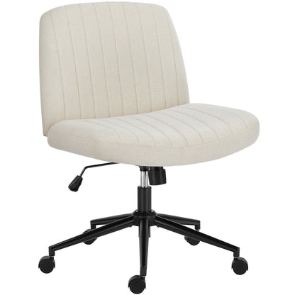 MCQ Armless With Wheel Ergonomic Gaming Office Chair with Adjustable Height 360° Swivel Gaming Racing Chair For Home Office