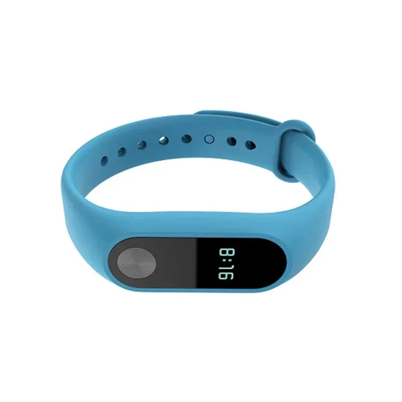 Fashion Silicone Replacement Wristband For Xiaomi Mi Band 2 Strap Bracelet Band Wrist Strap For Xiaomi Mi Band 2 Smart Watch