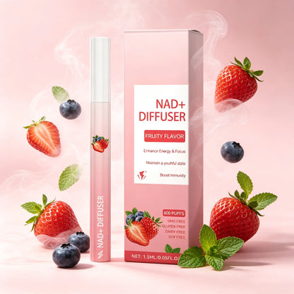 Herbal Energy Stick Relieves Breath Shortness Enhance Focus Boost Immunity Relaxation Sensory Clear Breathing Berry Diffuser Pen