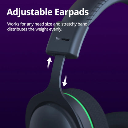 Tronsmart G10 Multiplatform Wired Over-the-Ear Gaming Headset for PC, PS5, PS4, Xbox Series X|S, Xbox One, Nintendo Switch, Mobile