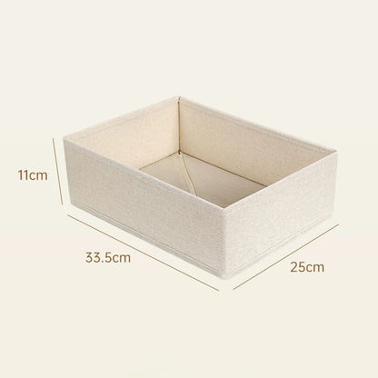 Foldable Drawer Organizers Oxford Underwear Storage Box Bra Socks Wardrobe Storage Containers Closet Jeans Storage Organizer