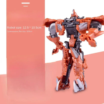 Transformation Toy Robot One Step Deformation Car Action Figure Model Dinosaur Toys for Boys