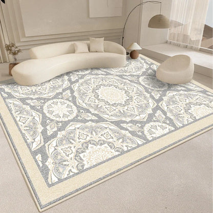 Minimalism Style Carpet Living Room Decoration Fluffy Soft Rugs for Bedroom Abstract Large Plush Rug Home Thickened Floor Mat