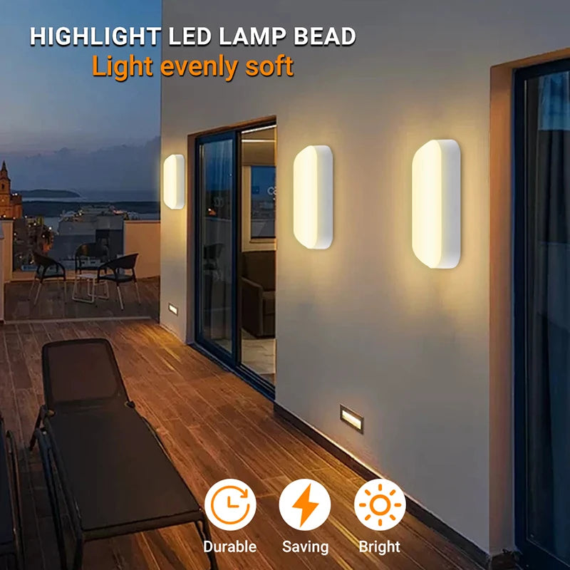 Wall Light 15W AC85-265V 3000K 4000K 6000K LED Lamps Indoor Outdoor Wall Sconce Living Room Porch Bedroom Wall Lamp