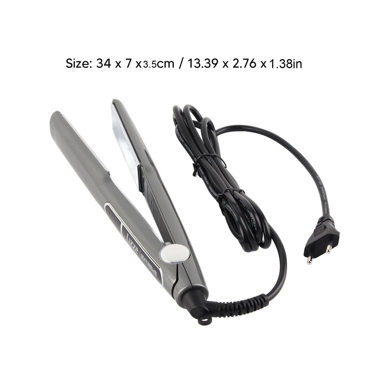Hair Straightener Hair Curling Straightener Multigear Adjustment 480 Degrees Fahrenheit Hair Straightening Ceramic Iron