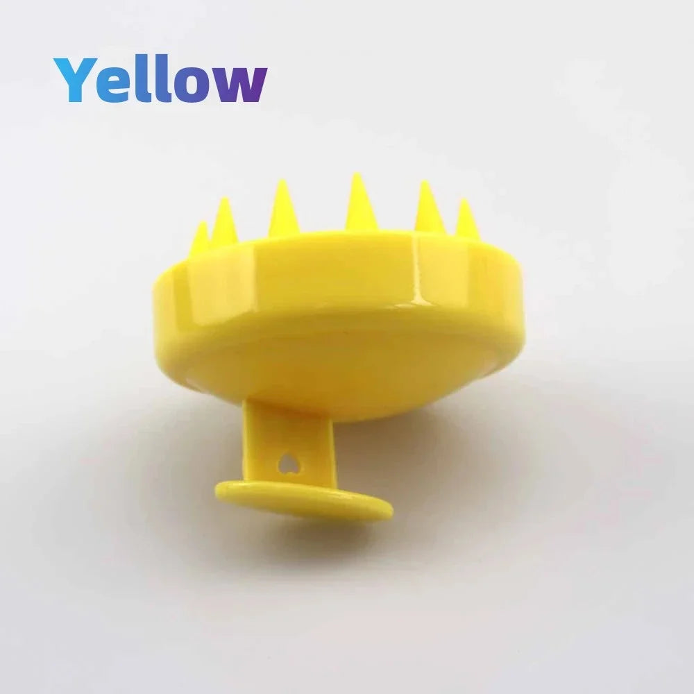 Silicone Shampoo Scalp Hair Massager Head Body Scalp Massage Brush Shampoo Massage Comb Massage Scalp Acupuncture Point