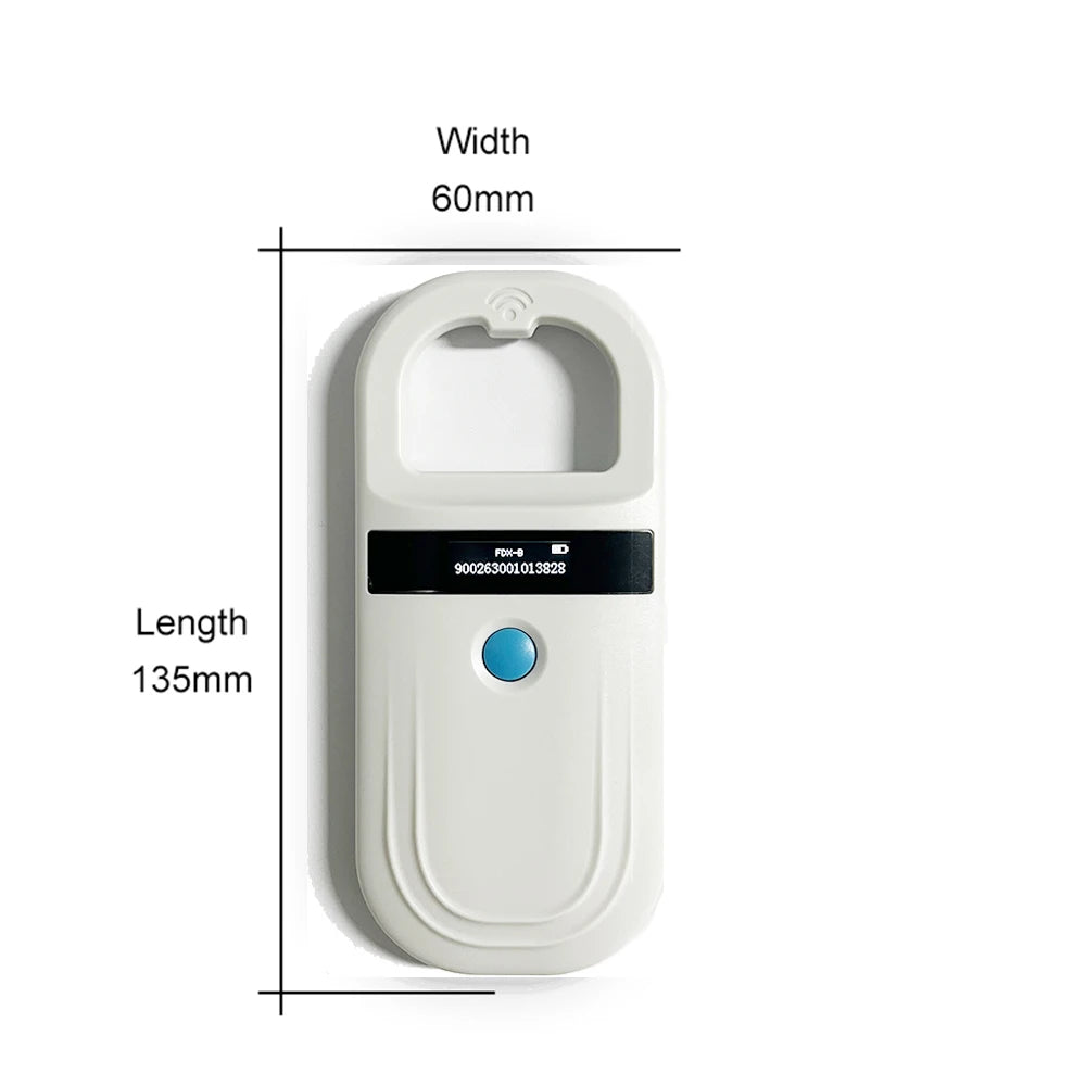 Pet ID Chip Digital Scanner USB RFID Dog Cat Animal Handheld 134.2KHz Identification Tag Card Reader Chip