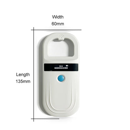 Pet ID Chip Digital Scanner USB RFID Dog Cat Animal Handheld 134.2KHz Identification Tag Card Reader Chip