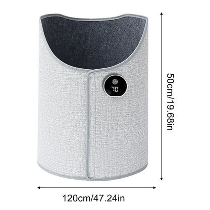 EU Desk Heater Leg Warmer Adjustable Temperature Quiet Electric Foot Warmer for Office Home Working Study Space Heating Pad