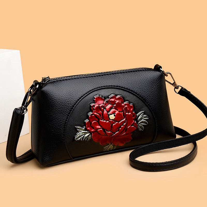 Women's Luxury Leather Top-Handle Bags Brand Design Printing Shoulder Crossbody Bags High Quality Handbags and Purses Sac a Main