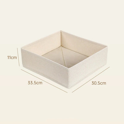 Foldable Drawer Organizers Oxford Underwear Storage Box Bra Socks Wardrobe Storage Containers Closet Jeans Storage Organizer