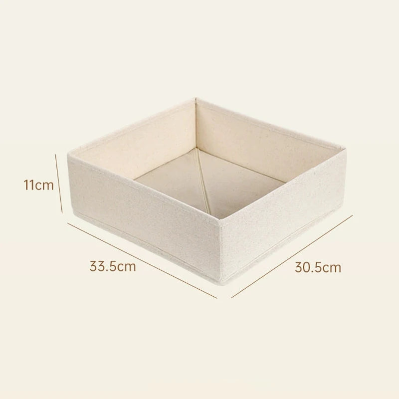 Foldable Drawer Organizers Oxford Underwear Storage Box Bra Socks Wardrobe Storage Containers Closet Jeans Storage Organizer