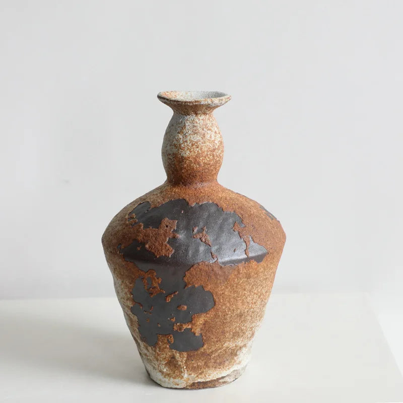 Retro And Nostalgic Handmade Ceramic Vases, Homestay Hotels, Zen Inspired Flower Arrangements, New Chinese Style Decorations