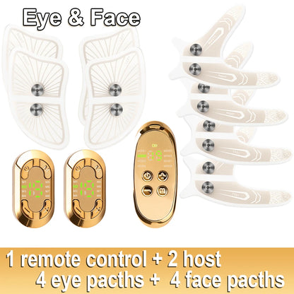 EMS Facial Eye Massager Electric Muscle Stimulator Facial Massagers Beauty Eyes Face Lifting Fatigue Relief  Skin Care
