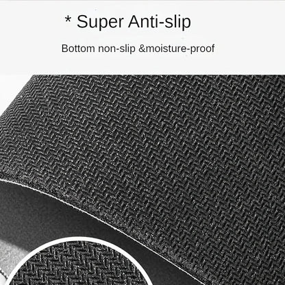 Simple L-shaped shower mat bathroom mat diatomaceous earth absorbent mat toilet anti-slip mat door mat