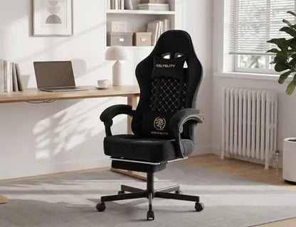 （Local US Inventory）Ergonomic Gaming Chair for Adults High Back Office Desk Chair with Massage ket Spring Cushion Footrest Lumba