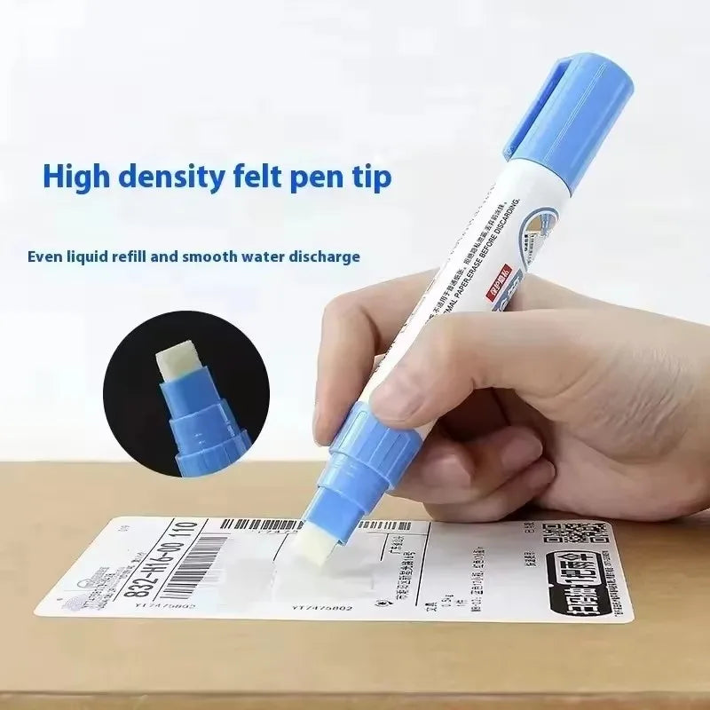 1/2/3Pcs Thermal Paper Eraser Pen Express Privacy Applicator Privacy Handwriting Cover Telephone No Trace Eraser Pen New