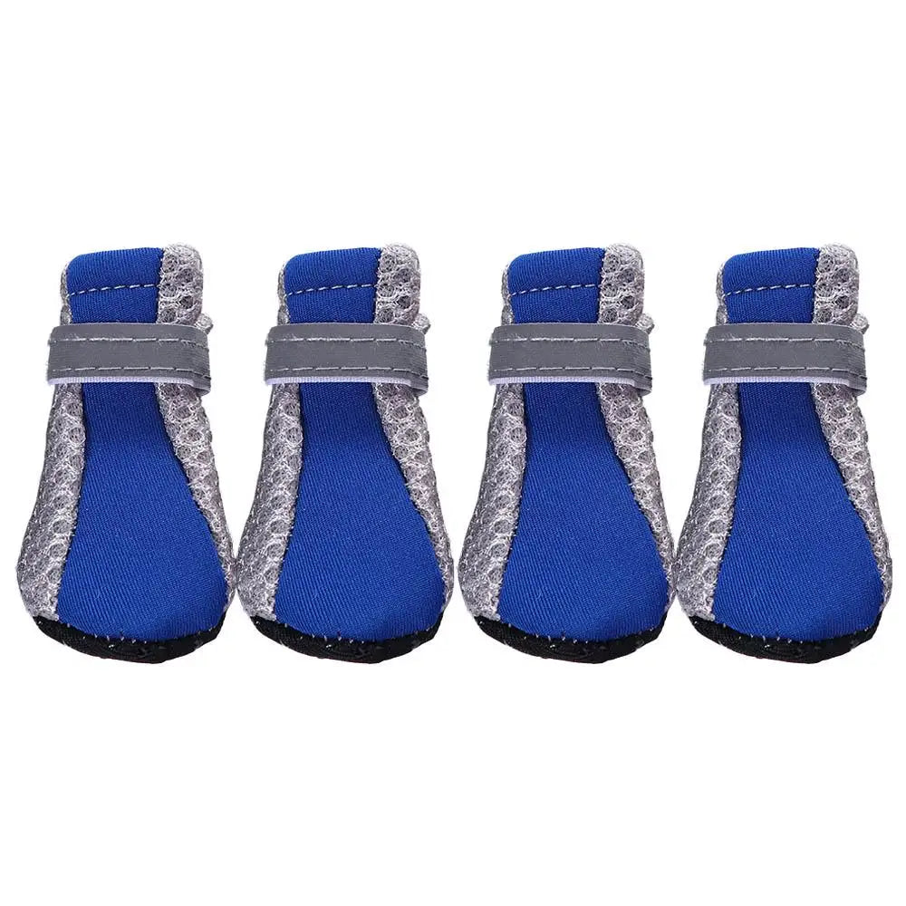 with Reflective Stripe for Small Large Dogs Hot Pavement Paw Protectors Pet Rain Boots Dog Boots Dog Shoes Pet Supplies
