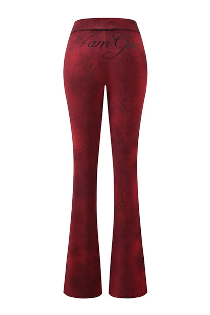 gia slim fit letter printed open thread design hooded zipper short jacket pants set