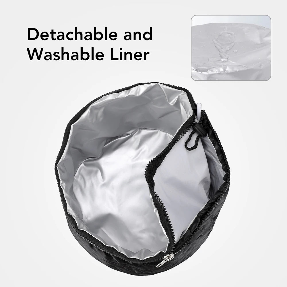 Electric Hair Steamer Cap Hair Heating Hat 3 Time Setting10-Level Heat Home Use Thermal for Deep Conditioning Hair Care SPA Cap