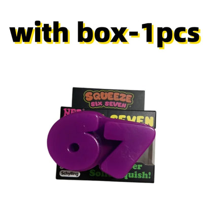 Nice Cube Nee Doh Squishy Squeeze Toy, Portable Stress Relief Sensory Fidget, Great for Kids & Adults with ADHD