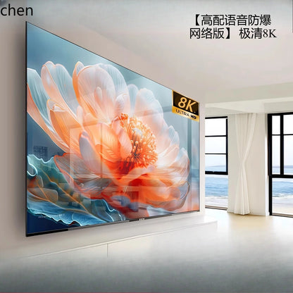 8K Ultra HD Home LCD 100inch TV 50/55/65/75/85 Smart Network 300inch Large Screen