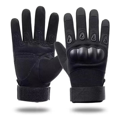 Tactical Hard-Shell Gloves | Full-Finger Outdoor Shooting & Riding Gloves | Men's Protective Gear