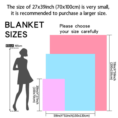 1pc Personalized picture customization shawl blanket, customized gifts for parents, couples, boyfriends, lovers, and friends