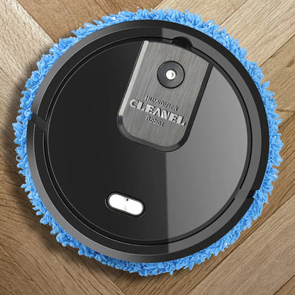 Auto Smart Robotic Mopping Machine Wet Dry Dual Use 10000RPM 60min Floor Cleaner with Spray Humidifying ABS Home Kitchen Tile