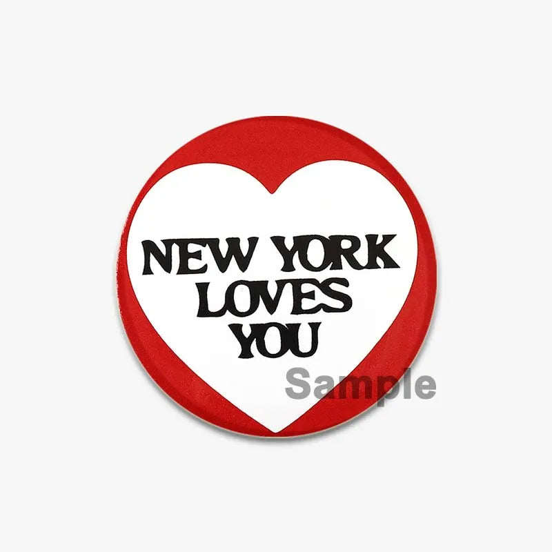 32/44/58mm Creative Round Animal Letter  Pins Cartoon Character Funny Quotes Brooch Badge Punk Jewelry Gift For kids or Firends