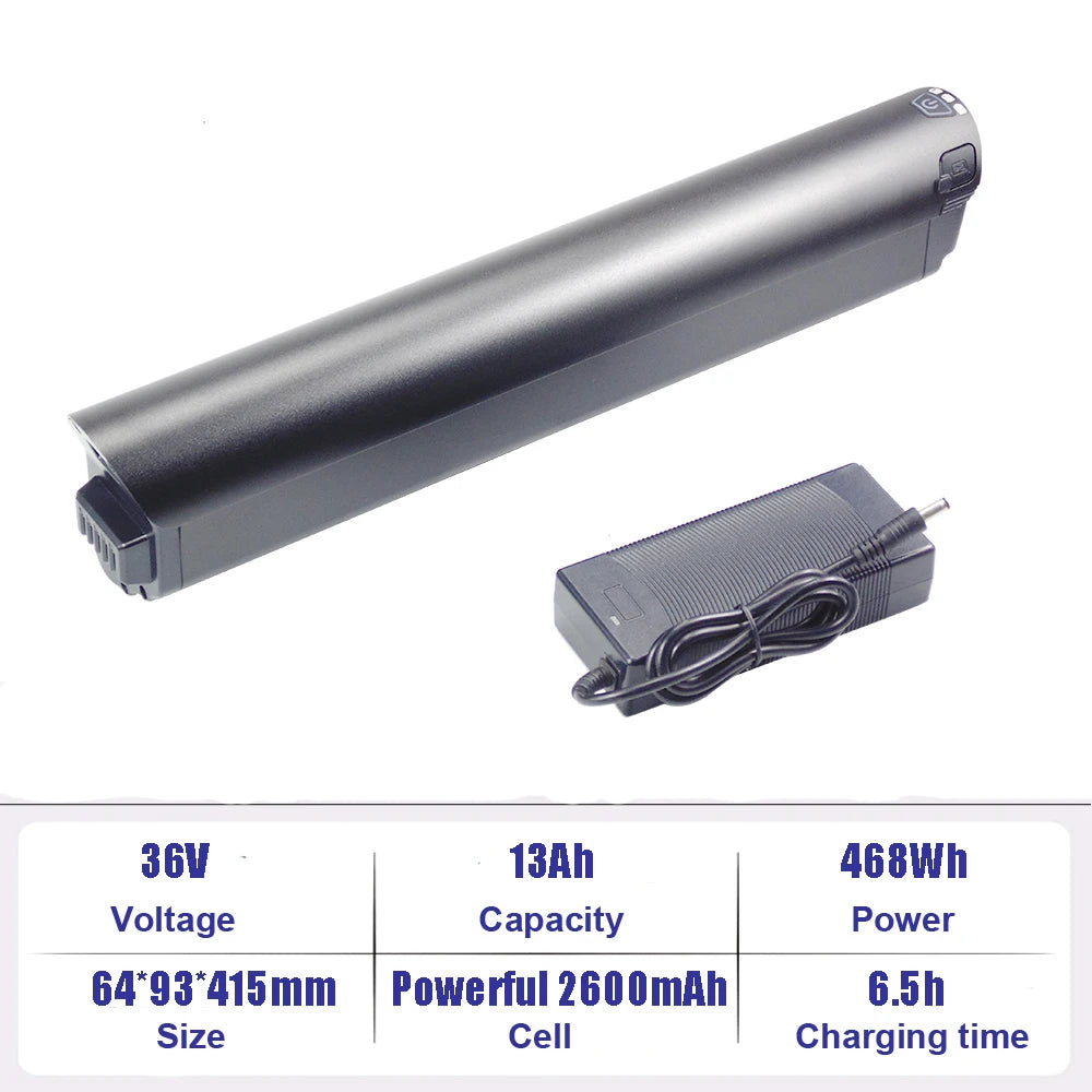 Removable Ebike Battery 48V 10.4Ah 14Ah Li-ion Battery 36V 13Ah for Vefreedom Cybervelo EK2 Pro URLIFE E26 Electric Bike