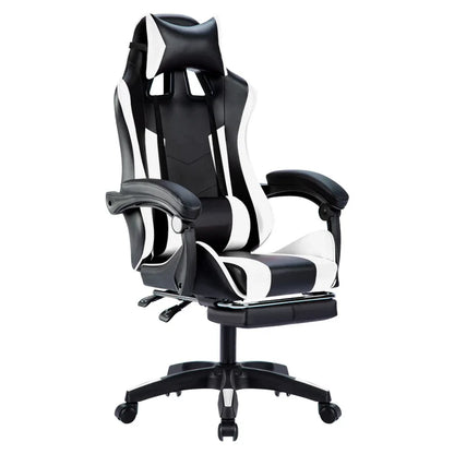Factory Revolving Gaming Race Chairs for Gamer With Footrest
