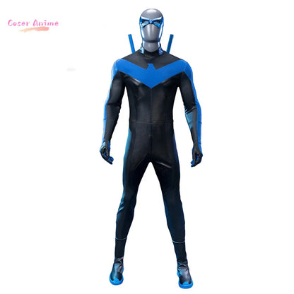 Nightwing Cosplay Costume Uniform Halloween Carnival Party Christmas Play Role Clothes Clothing
