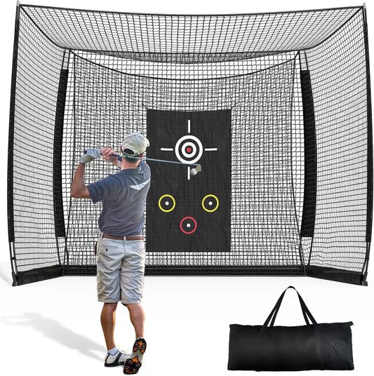 10 Ft X 8 Ft Impact Screen Choose Printed Graphics Blank Simulator Screen Training Aids Cage Golf Practice Hitting Net