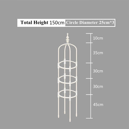 Plant Climbing Supporter Climbing Plant Support  Frame Outdoor Flower  Vines Pot Stand Garden Climbing Frame Indoor Floral Decor