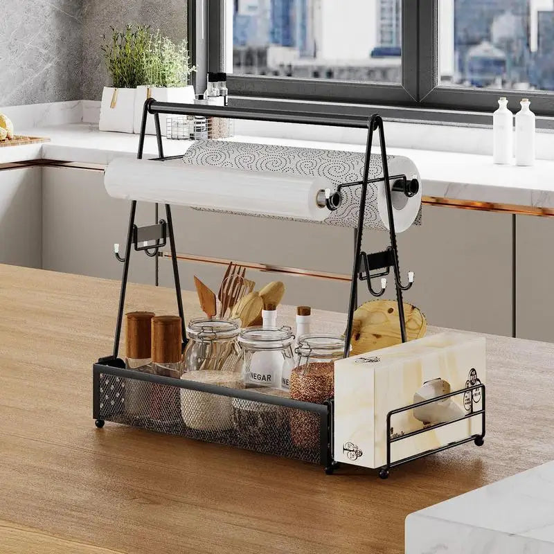 Grill Caddy For Outdoor Grill Camping Utensils Storage Caddy Barbecue Tool Caddy Camping Must-Haves Storage Caddy For Camping