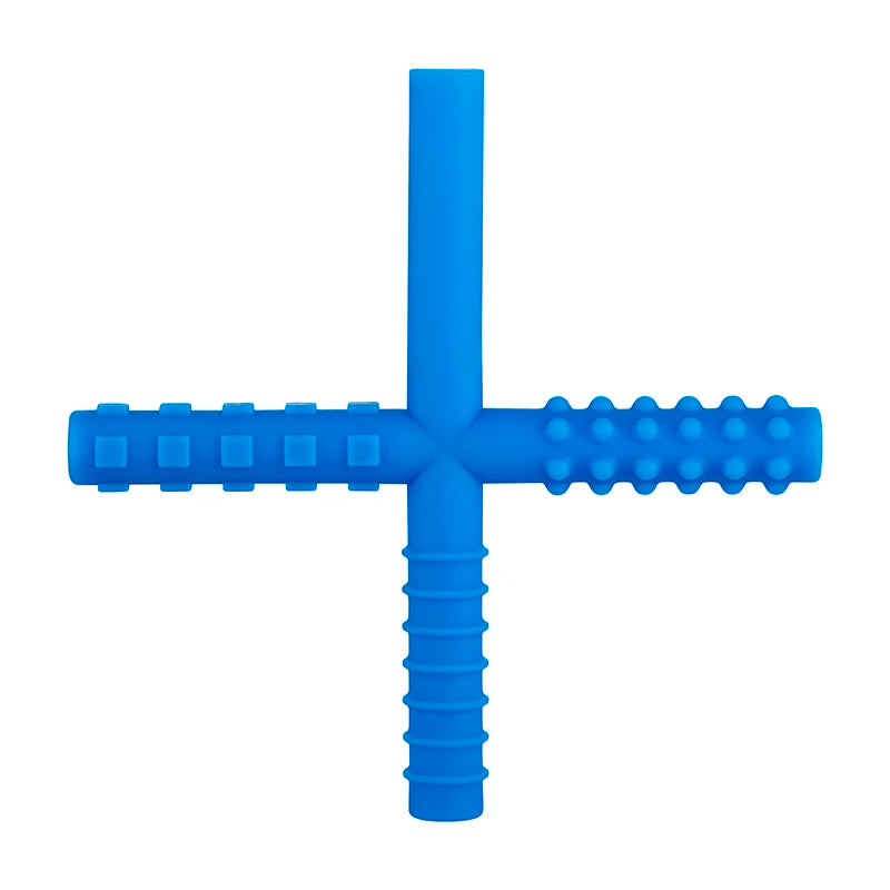 X Shape Teether Kids Speech Therapy Teeth Massager Adults Child Chewing Tool Muscle Rehabilitation Training