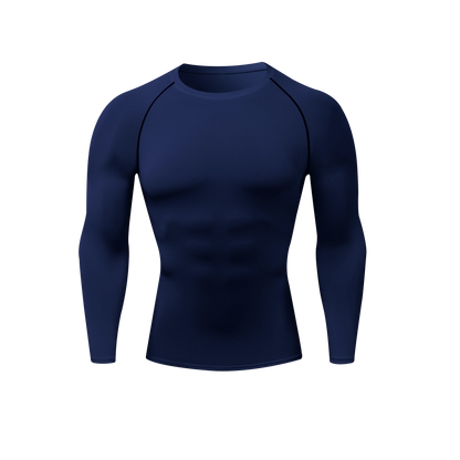Compression Shirts Men's Rashguard Quick Dry Gym Fitness Shirts Spring Beach Surfing Athletic Sport Running Workout Tops Tees