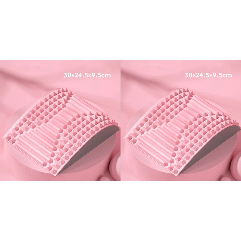 Back Stretcher Neck Pillow Relieve Massage Lumbar Support Massager for Neck Waist Stretch Device for Lower Back Stretcher YBAMQ2
