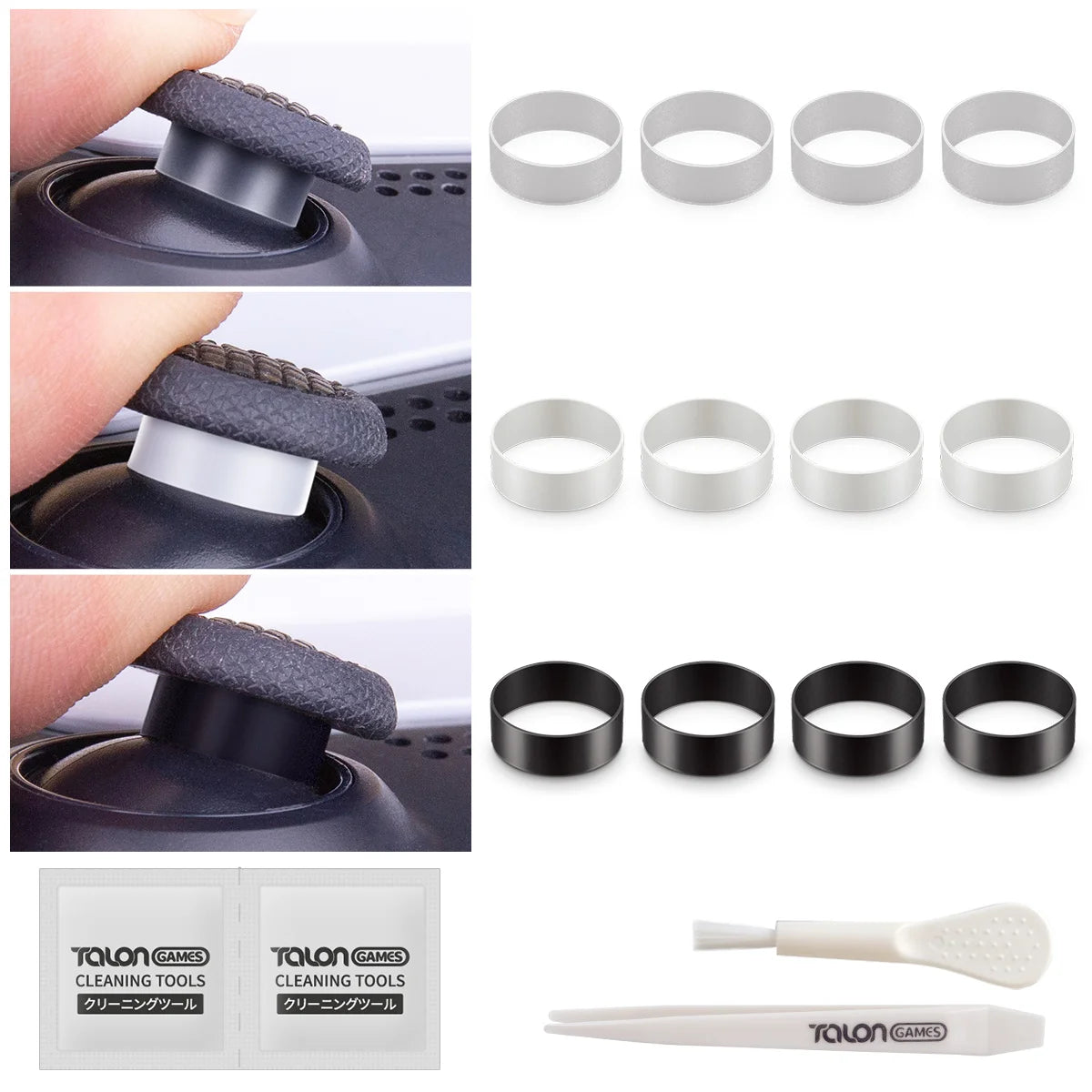 TALONGAMES Joystick Protectors Are Compatible With Steam Deck,Xbox,PS4,PS5,Switch Pro Controllers To Prevent Joystick Scratches
