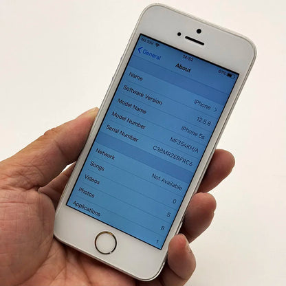 Original Apple iPhone 5s 4G Mobile Cell Phone 4.0" ROM 16GB WIFI IOS Fingerprint Unlocked CellPhone.
