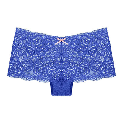 Boyshorts Underwear for Women Sexy Floral Panties S-XL Girls Low-Rise Ladies Comfortable Boxer Shorts