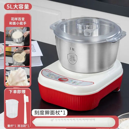German Compact Electric Stand Mixer Fully Automatic Dough Kneading Rising Fermentation All-in-One Multifunctional Home Use